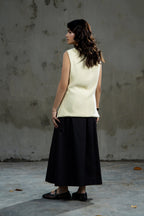 Archie Flared Skirt Black