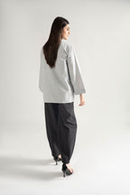 ARC BARREL TAILORED PANTS BLACK  (Ship in 7 Days)
