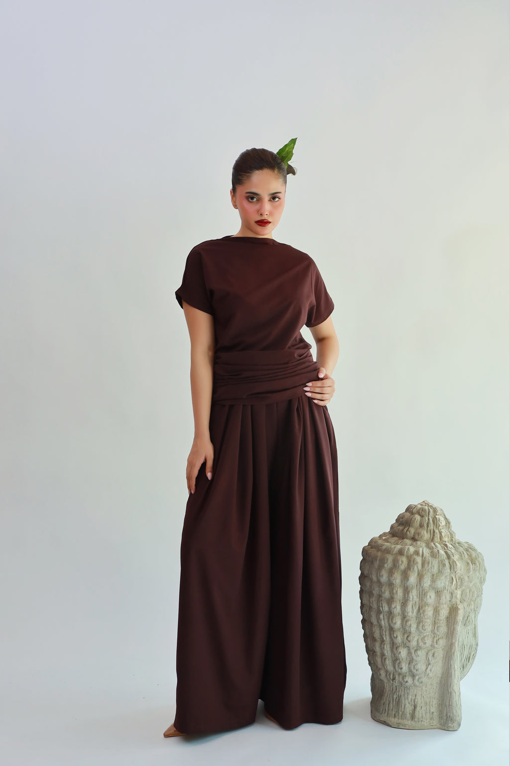 Amara Chocolate Brown Set