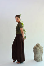 Luna  Cocoon Blended Pants Mocha