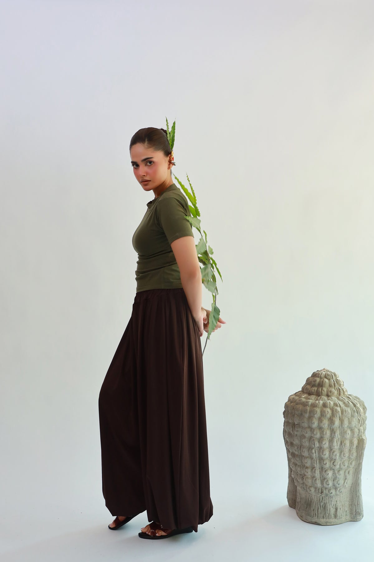 Luna  Cocoon Pant Mocha
