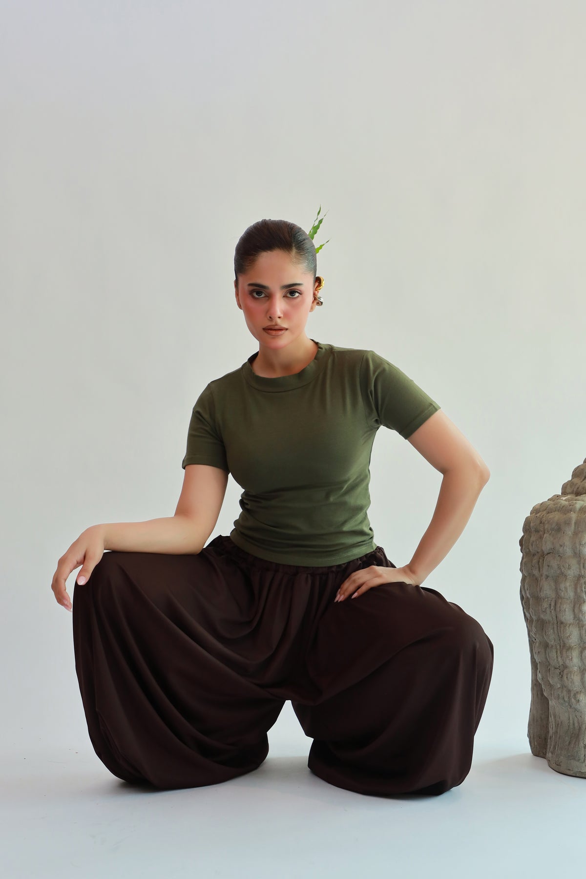 Luna  Cocoon Pant Mocha
