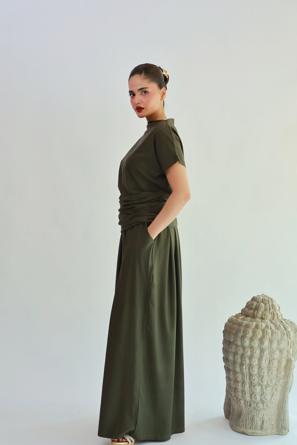 Amara Olive Set