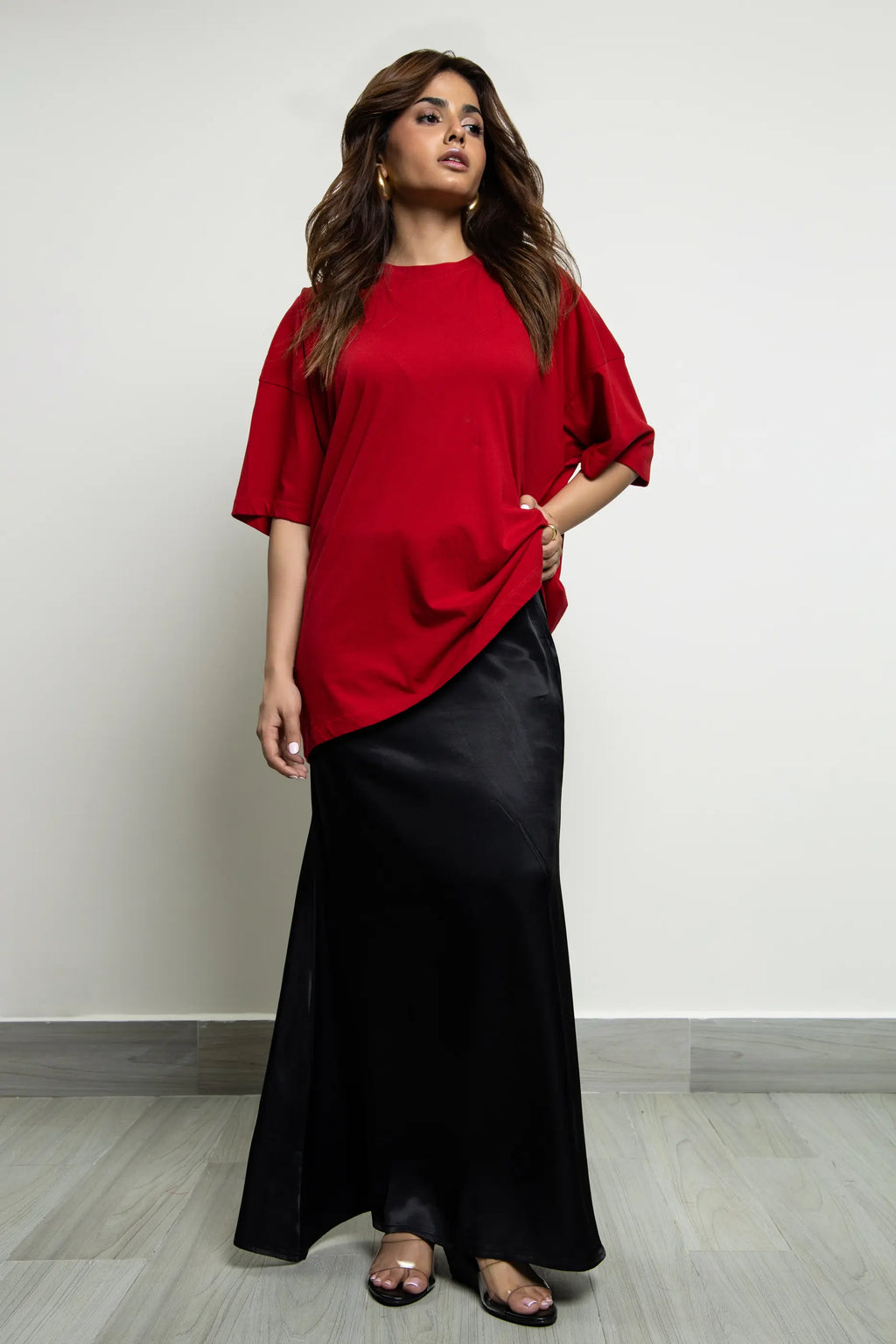 Mexico over sized Tee Red