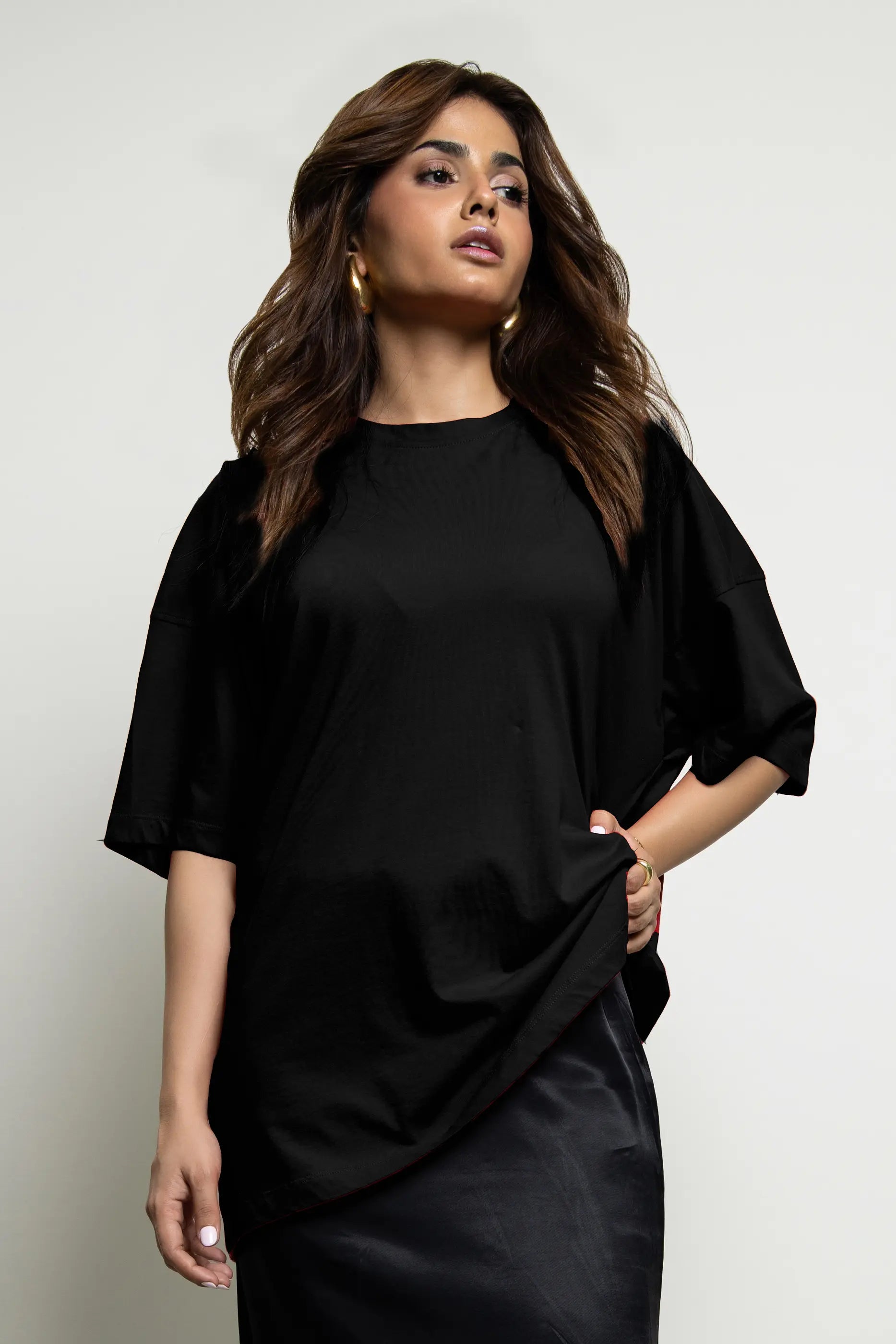 Mexico over sized Tee Black