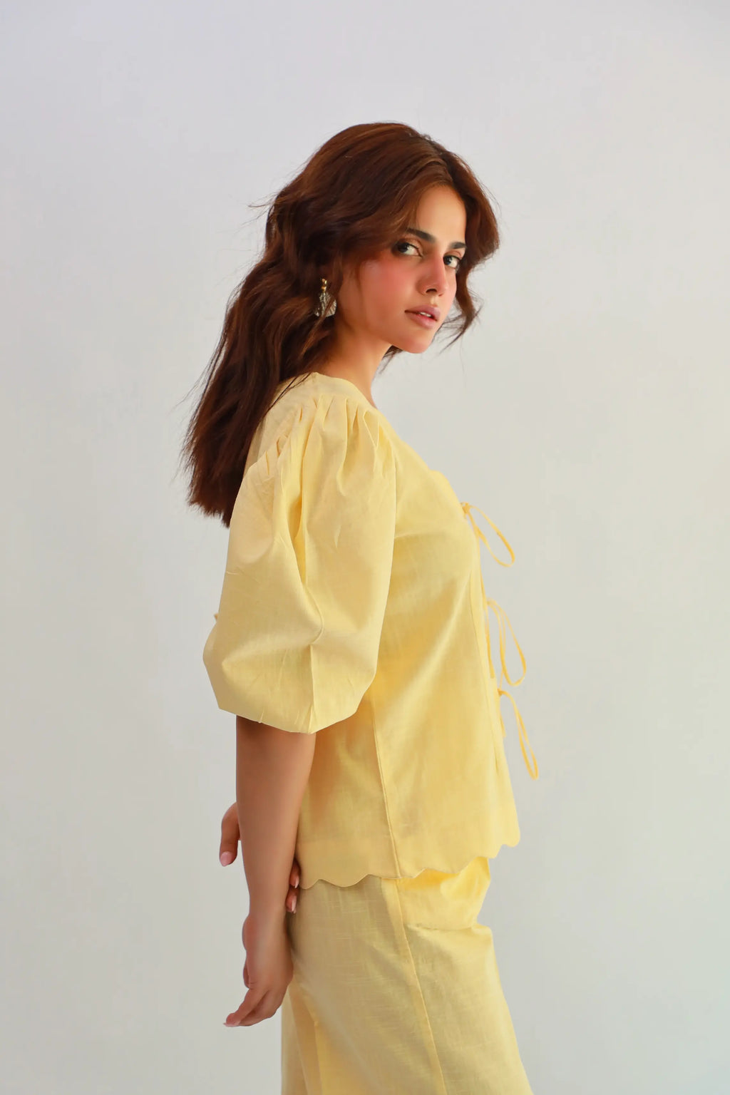 candy crush Blouse Yellow