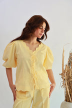 candy crush Blouse Yellow