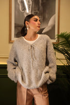 Primrose Oversized Sweater Grey