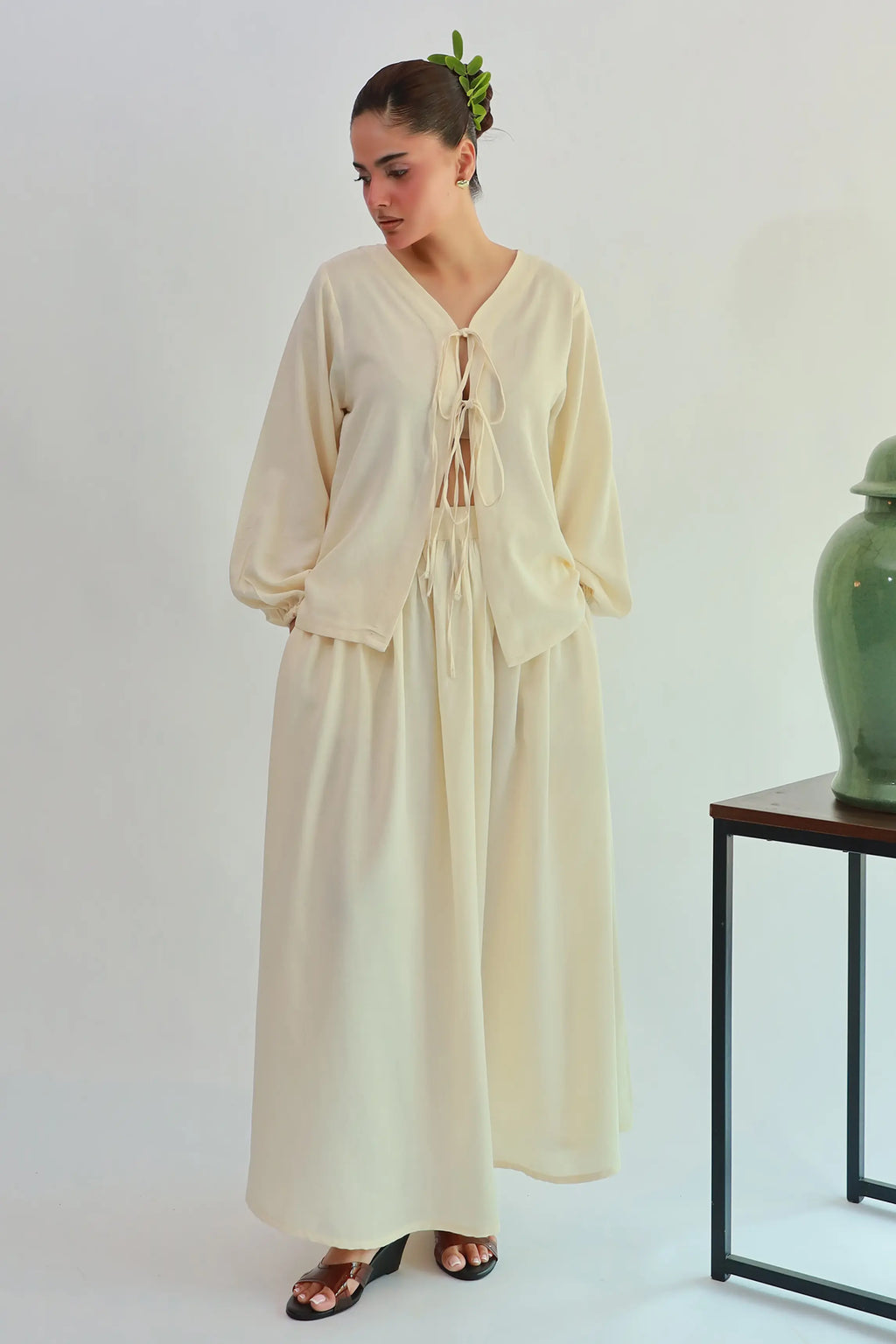 Ivory Breeze Blouse Off White