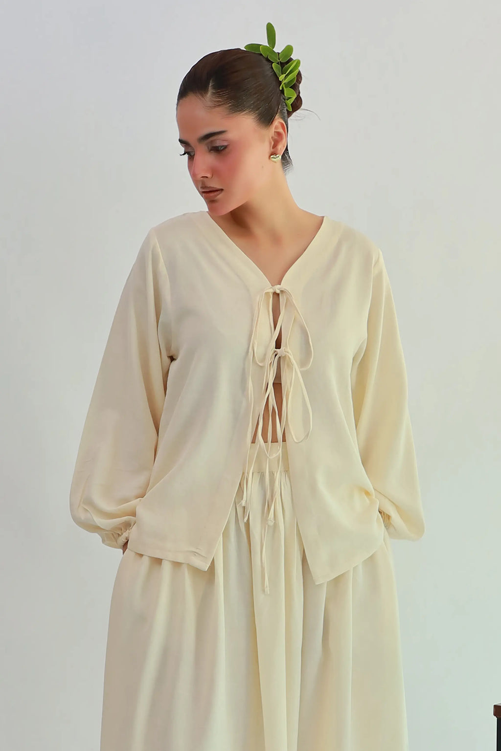 Ivory Breeze Blouse Off White