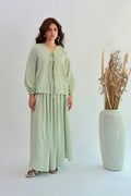 Ivory Breeze Mint Green Set