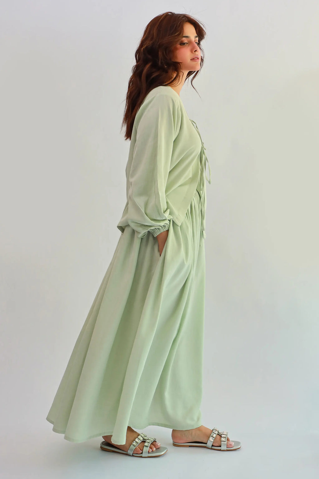Ivory Breeze Mint Green Set