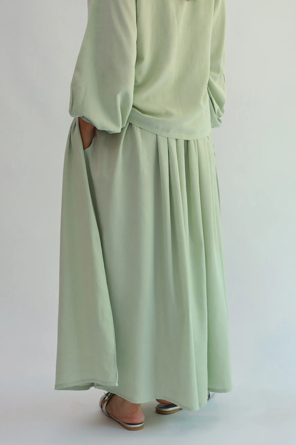 Ivory Breeze Mint Green Set