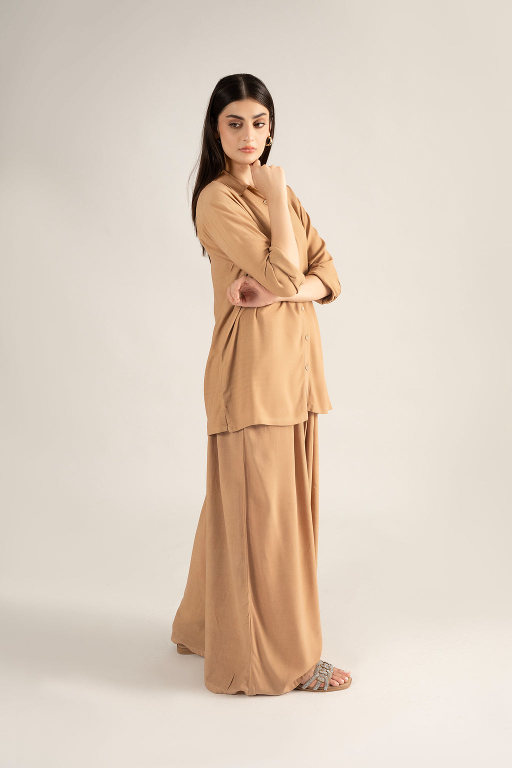 DRIFT  POLY-COTTON SET HAZELNUT BROWN