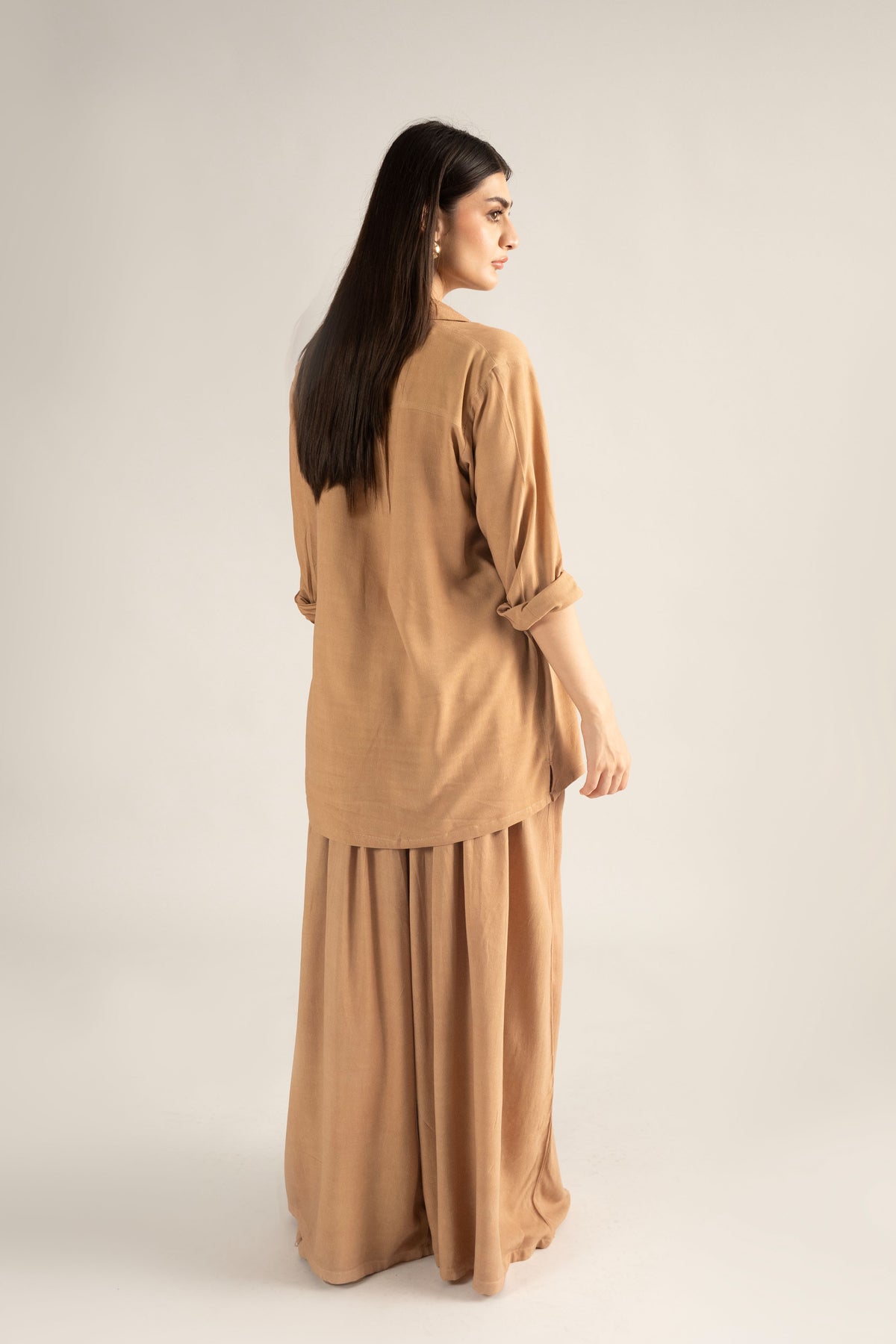 DRIFT  POLY-COTTON SET HAZELNUT BROWN