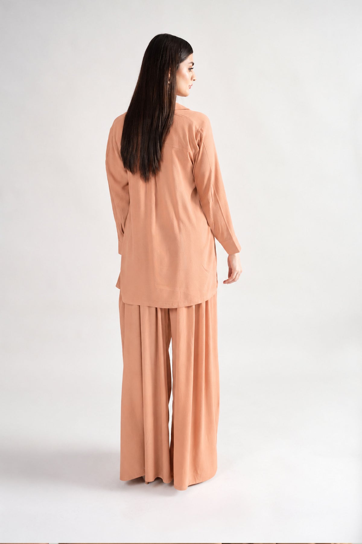 DRIFT  POLY-COTTON SET BURNT PINK