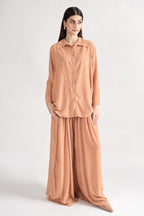 DRIFT  POLY-COTTON SET BURNT PINK