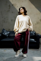 Jolene Trouser Burgundy