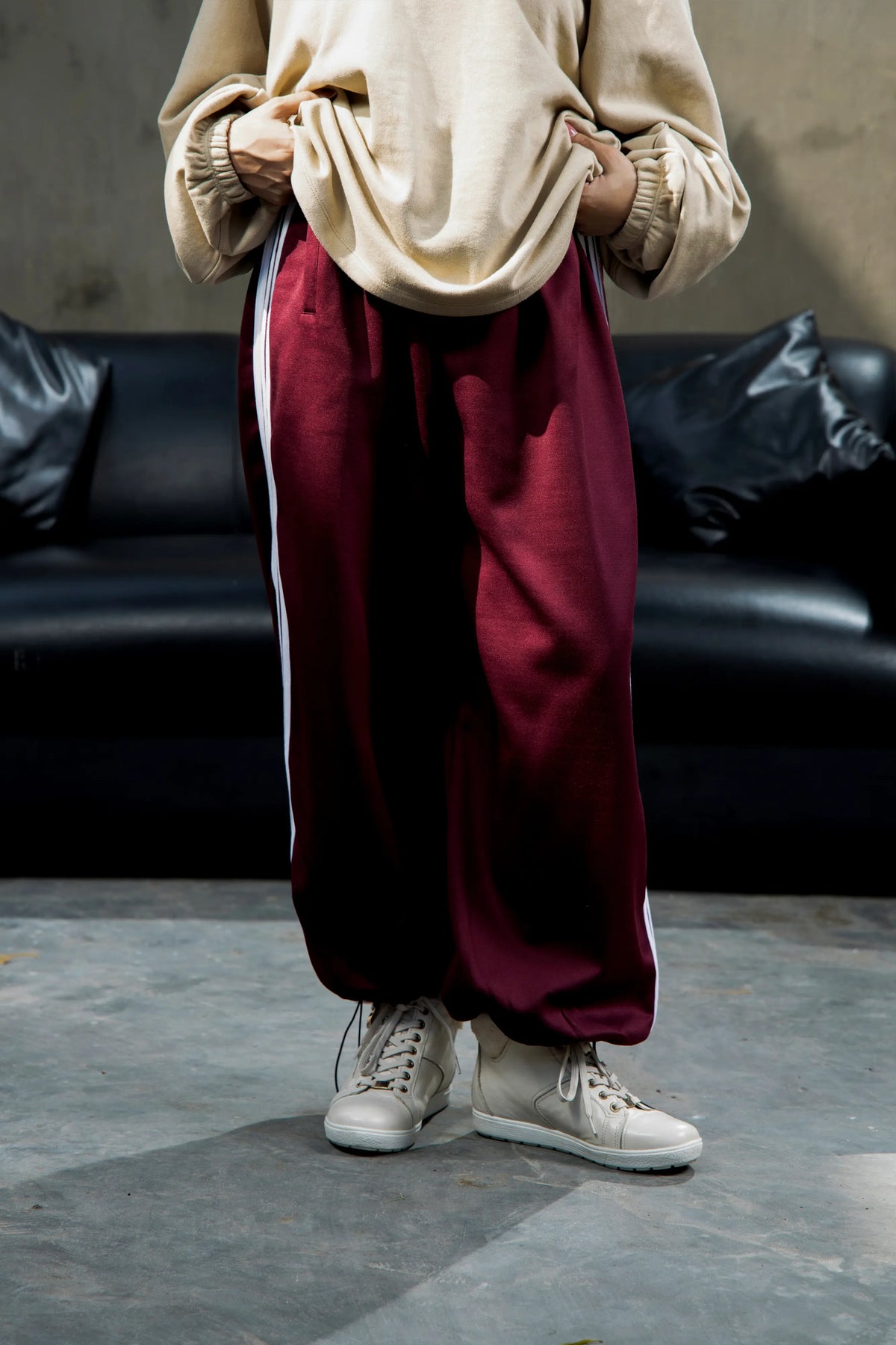 Jolene Trouser Burgundy