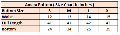 Size guide