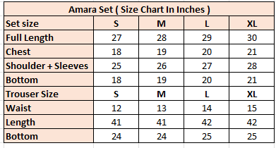Size guide