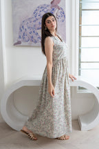 Flora Ease Long Dress (ship in 5 days )