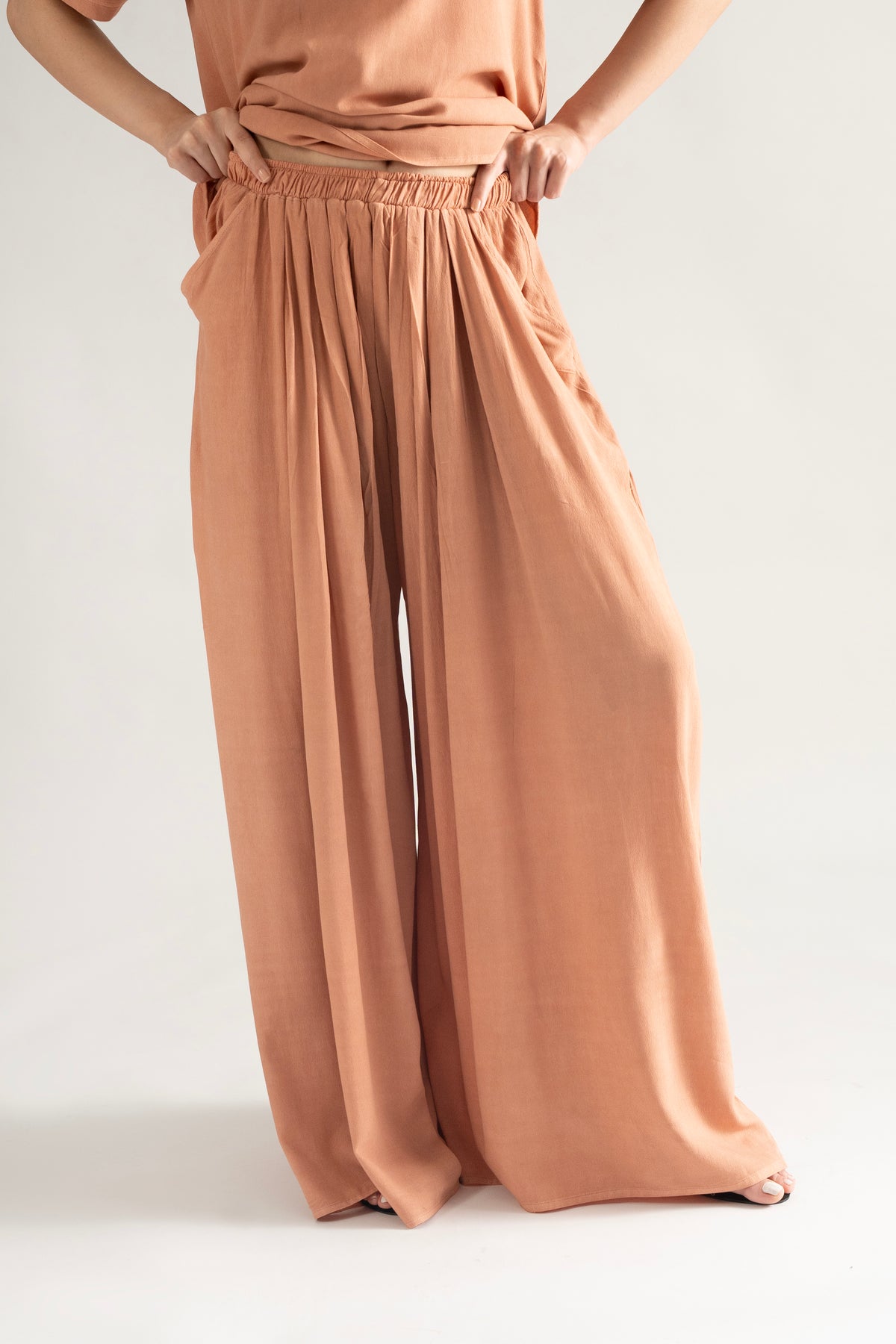 DUNE  POLY-COTTON SET BURNT PINK
