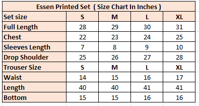 Size guide