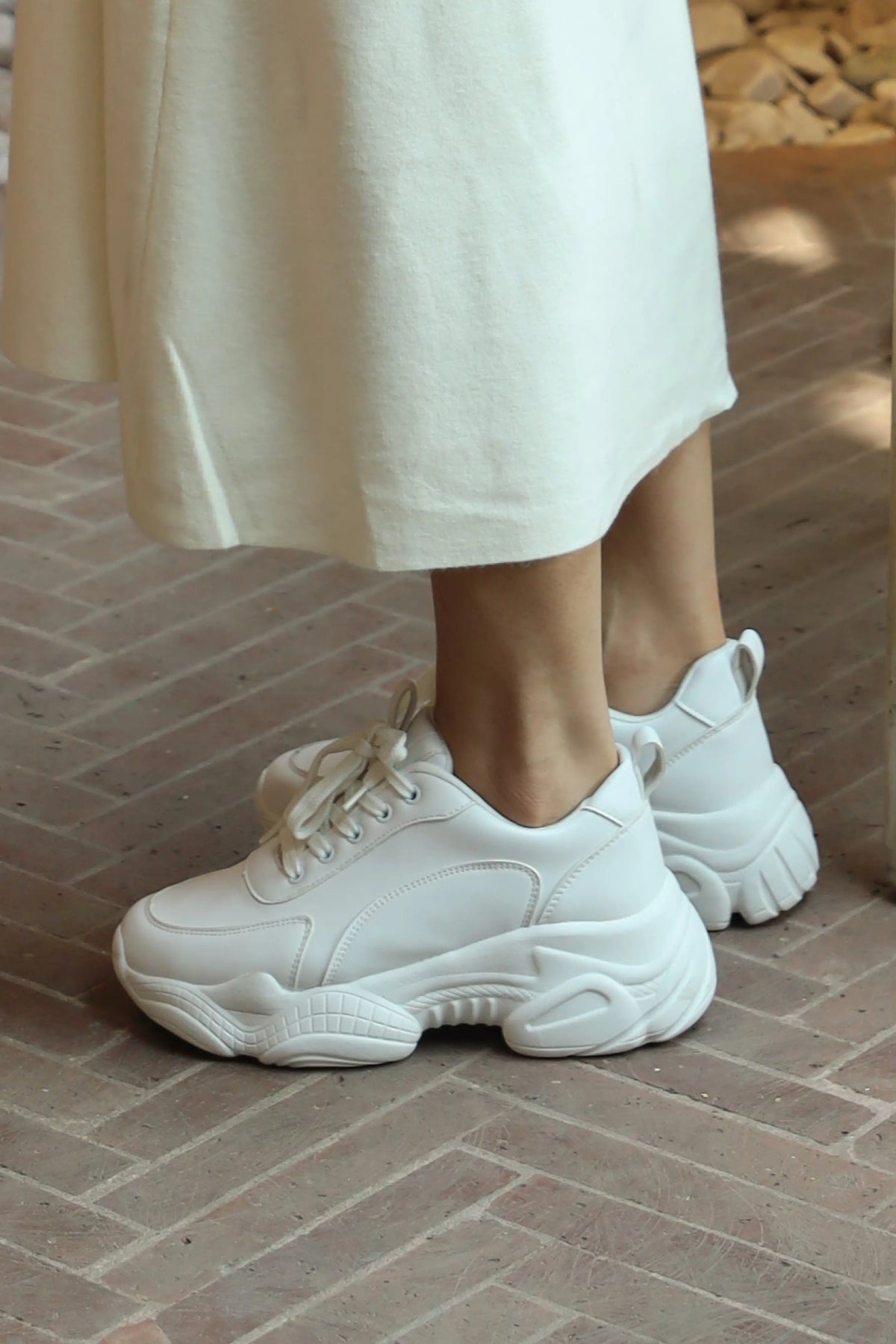 Veja Blanc Sneaker by Sassy