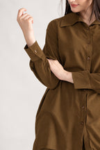 DRIFT  POLY-COTTON SET BRONZE BROWN (ship in 5 Days)