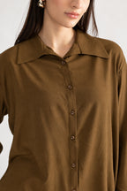DRIFT  POLY-COTTON SET BRONZE BROWN (ship in 5 Days)