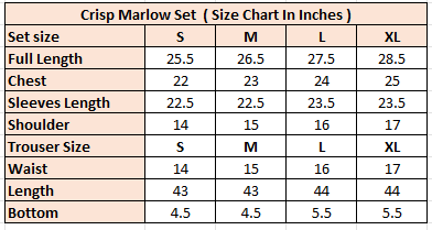 Size guide