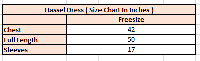 Size guide