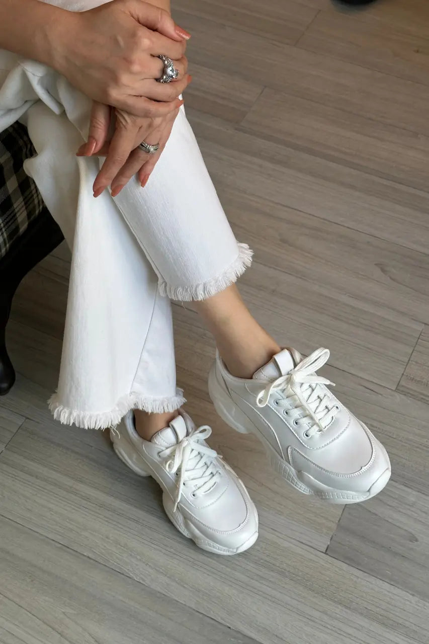 Veja Blanc Sneaker by Sassy