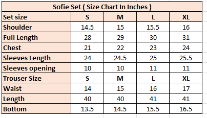Size guide
